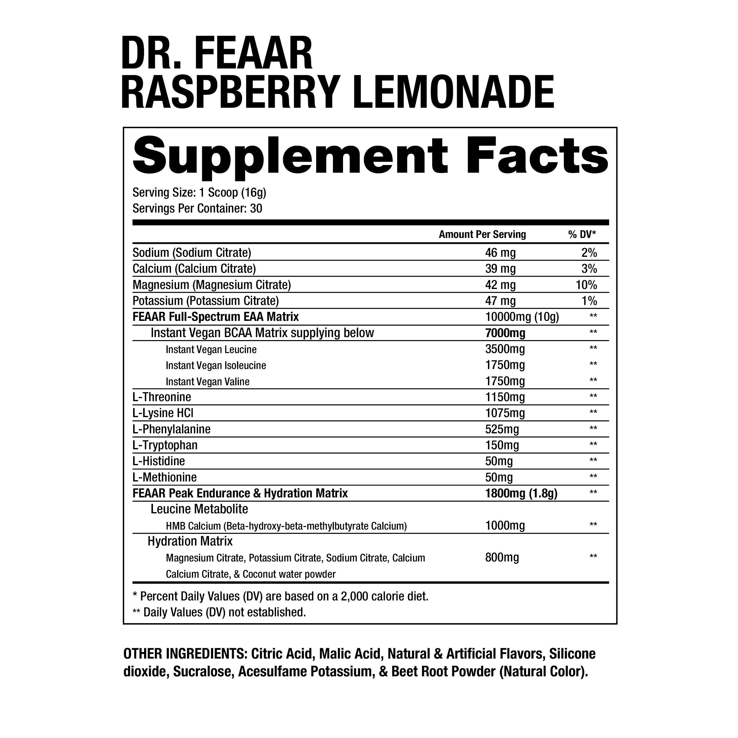 آمینو EAA دراگون فارما DR. FEAAR