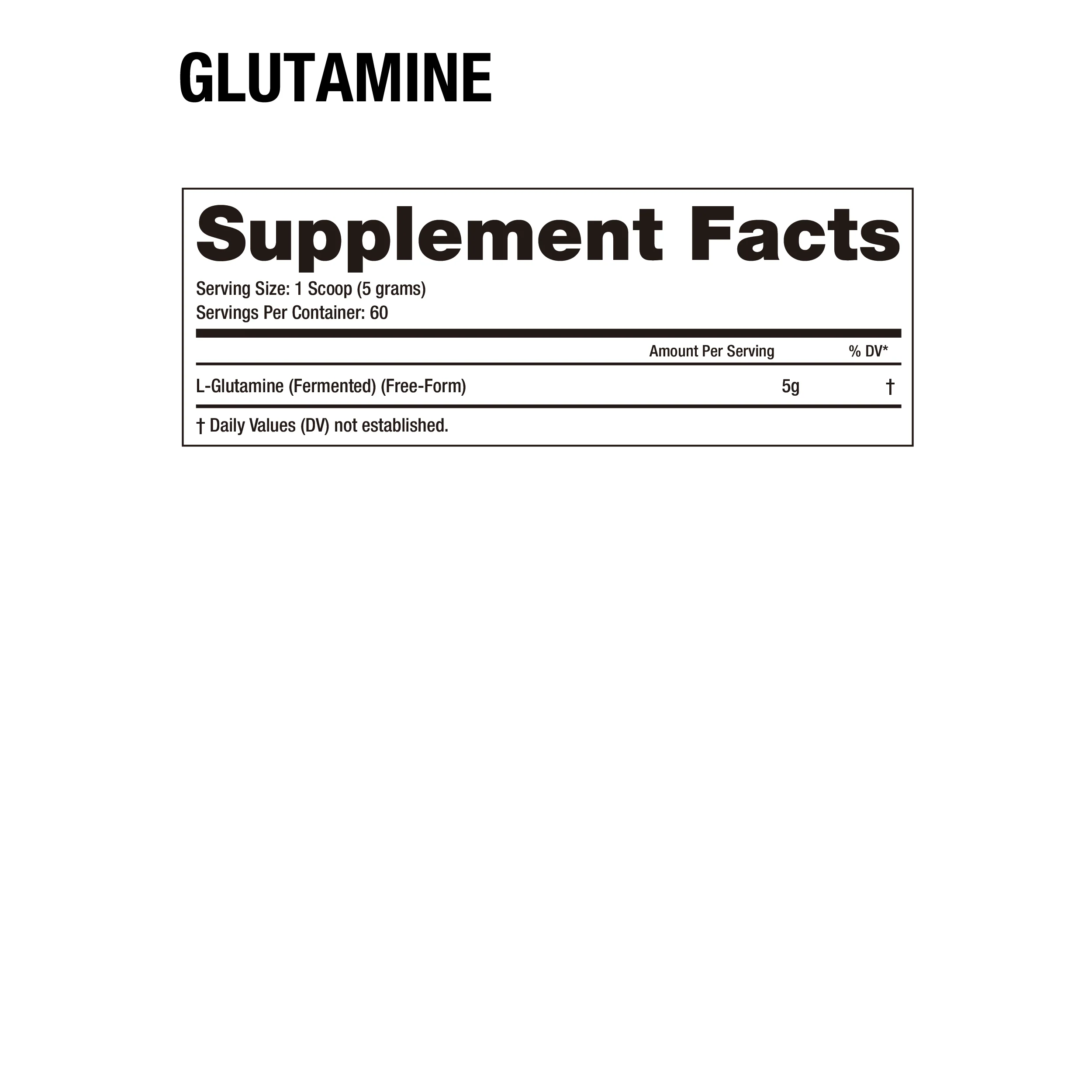 گلوتامین تخمیر شدۀ دراگو فارما DRAGON PHARMA GLUTAMINE FERMENTED